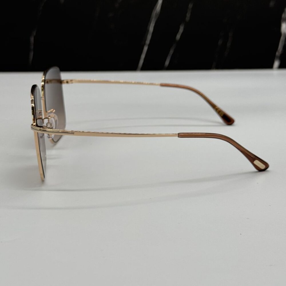 NEW TOM FORD TF894/K 28F WOMEN SQUARE SUNGLASSES TOM FORD FT0894/S 28F - Picture 8 of 11